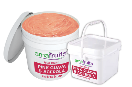 Pink Guava Premium 7oz Purees | Amafruits Pink Guava Premium 7oz Purees | Amafruits