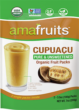 Organic Cupuacu Fruit Packs