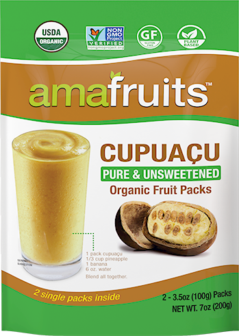 Organic Cupuacu Fruit Packs
