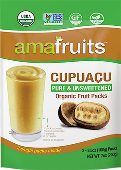 Organic Cupuacu Fruit Packs