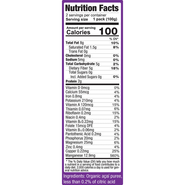 Acai Premium Grade Fruit Packs